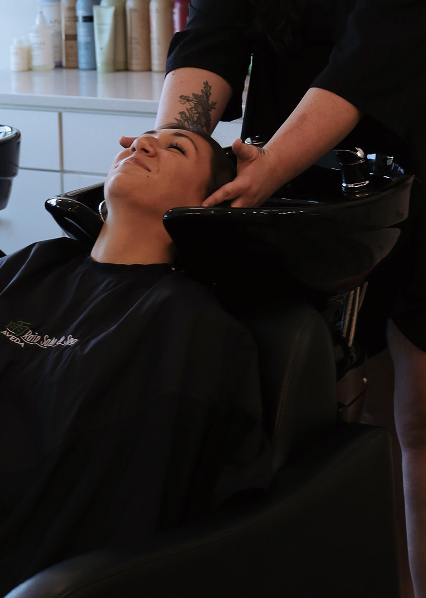 blowouts at rain salon spa boise and meridian aveda